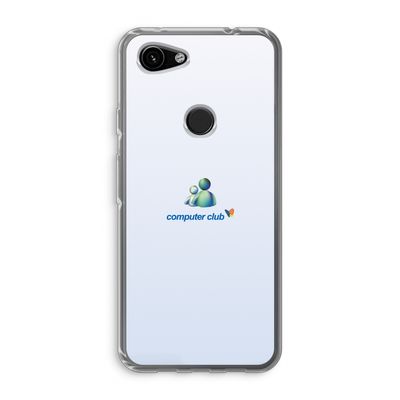 MSN: Google Pixel 3a Transparant Hoesje
