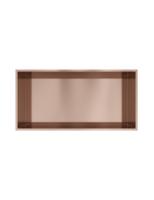 Hotbath &MORE Inbouwnis 30x60x10cm Geborsteld Koper PVD
