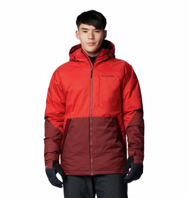 Columbia Snowy Summit Wintersportjas Heren Sail Red M