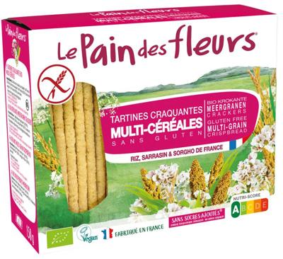 Pain Des Fleurs Meergranen crackers bio