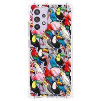 Samsung Galaxy A32 4G | A32 5G Enterprise Editie Case Anti-shock Birds