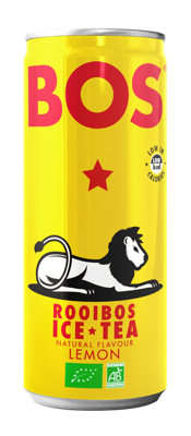 Bos Rooibos Ice Tea Lemon Blikje