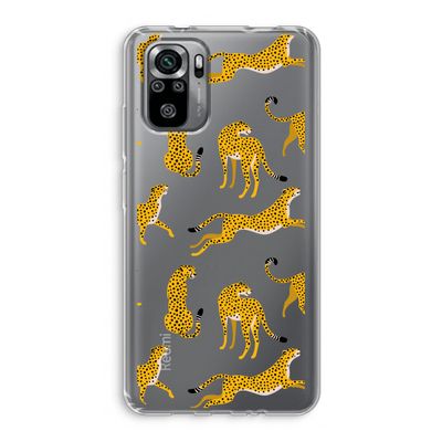 Luipaard: Xiaomi Redmi Note 10S Transparant Hoesje