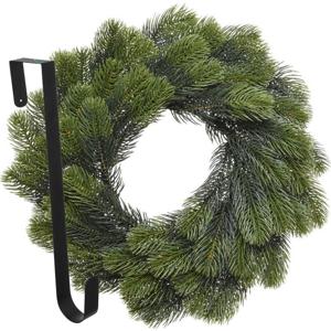 Kerstkrans 50 cm - groen - met hanger/ophanghaak - kerstversiering - Kerstkransen