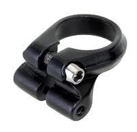 M-Wave zadelpenklem m6 inbus 31.8 mm zwart met extra bevestigingspunt