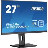 Iiyama ProLite XUB2793QSU-B7 LED-monitor Energielabel E (A - G) 68.6 cm (27 inch) 2560 x 1440 Pixel 16:9 1 ms HDMI, DisplayPort, Hoofdtelefoon (3.5 mm