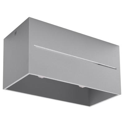 Plafondlamp LOBO 2 grijs