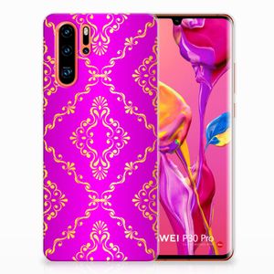 Siliconen Hoesje Huawei P30 Pro Barok Roze