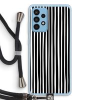 Stripes: Samsung Galaxy A52 Transparant Hoesje met koord