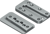 GB Sherpa L blinde houtverbinding 150x80x18 100x180 aluminium | 4 stuks - GB09125261