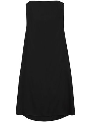 ANINE BING robe-bustier Mena à coupe mi-longue - Noir