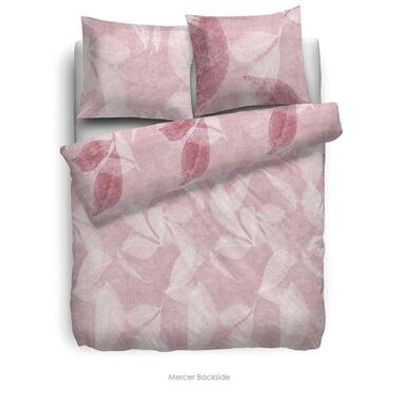 Heckett & Lane dekbedovertrek Mercer - roze - 140x220 cm