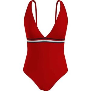 Tommy Hilfiger Plunge One Piece Swimsuit