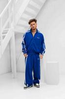 Equalité Track Trainingspak Heren Blauw - Maat S - Kleur: Blauw | Soccerfanshop