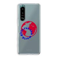 Run The World: Sony Xperia 5 III Transparant Hoesje