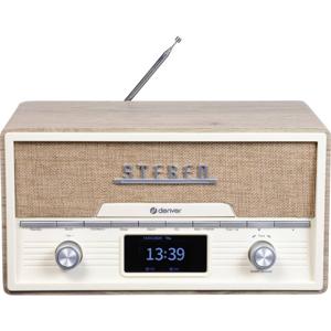 Denver MDA-525LW LIGHT WOOD Radio DAB+, VHF (FM) Hout (licht)