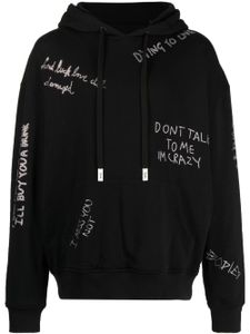 Haculla hoodie à détails de clous - Noir