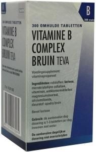 Vitamine B complex bruin los