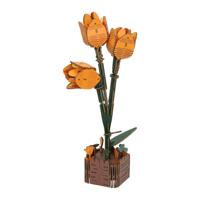 Lobbes Houten 3d bouwpakket tulpen - 60dlg.