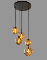 Hanglamp Drogon getrapt 5L in 3 kleuren