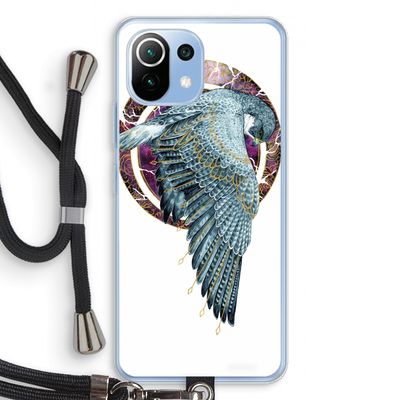 Golden Falcon: Xiaomi Mi 11 Lite Transparant Hoesje met koord