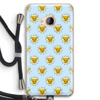 Leeuwenkoppen: HTC U Play Transparant Hoesje met koord Leeuwenkoppen: HTC U Play Transparant Hoesje met koord