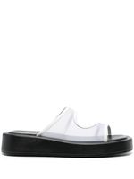 Elleme claquettes Gemini en cuir - Blanc Elleme claquettes Gemini en cuir - Blanc