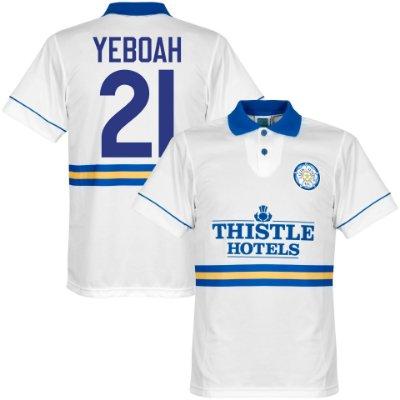 Leeds United Retro Voetbalshirt 1993-1995 + Yeboah 21