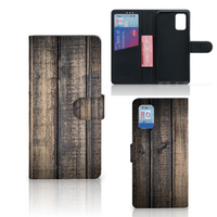 Samsung Galaxy A02s | M02s Book Style Case Steigerhout