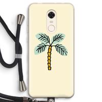 Palmboom: Xiaomi Redmi 5 Transparant Hoesje met koord