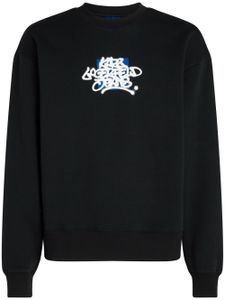 Karl Lagerfeld Jeans x Crapule2000 sweat en coton biologique - Noir