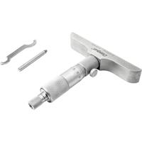 Dasqua 4611-8106 Dieptemicrometer Met controlemaat 0 - 25 mm DIN 863