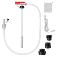 Brandstoftransportpomp met Automatische Stopsensor en Overschrijdingsbeveiliging USB- en Batterijgevoede Brandstofpomp 130 cm Slang
