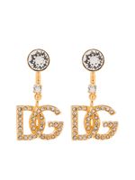 Dolce & Gabbana boucles d'oreilles D&G à ornements strassés