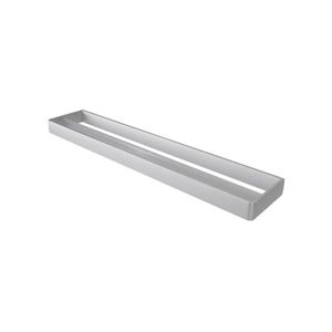 Handdoekhouder Dubbel Haceka Aline Brushed 60,8x3,5 cm Aluminium Geborsteld Zilver Haceka