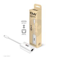 club3D Adapter USB 3.2 Typ C - RJ-45 Adapter 10 / 100 / 1000 MBit/s USB-C, RJ45 - thumbnail