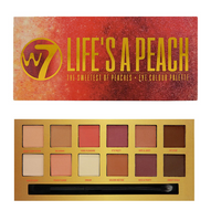 W7 Oogschaduwpalet Life's A Peach - 12 Tinten - thumbnail