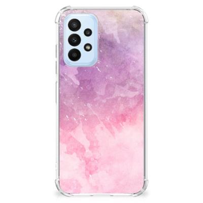 Back Cover Samsung Galaxy A23 Pink Purple Paint Back Cover Samsung Galaxy A23 Pink Purple Paint