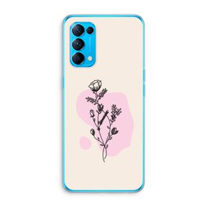 Roses are red: Oppo Find X3 Lite Transparant Hoesje