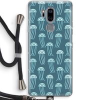 Kwallie: LG G7 Thinq Transparant Hoesje met koord