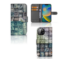 Wallet Case met Pasjes Apple iPhone 14 Spijkerbroeken