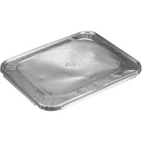 Deksel | Aluminium | rechthoekig | 329x269x16mm | zilver | 100 stuks