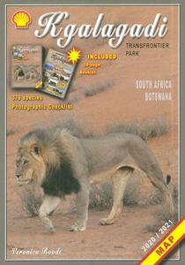 Wegenkaart - landkaart Kgalagadi - Tourist Map of Kgalagadi Transfront