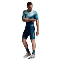 2XU Aero Hex Tri top korte mouw Jelly Mint/Majol dames