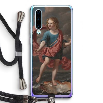 Soap Bubbles: Huawei P30 Transparant Hoesje met koord