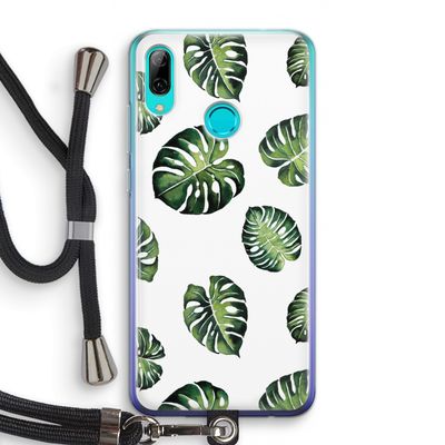 Tropische bladeren: Huawei P Smart (2019) Transparant Hoesje met koord