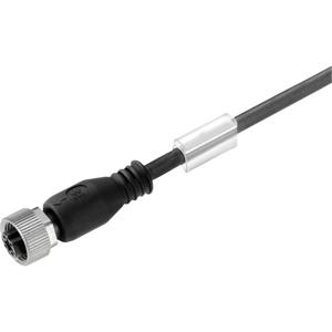 Weidmüller 1879710100 Sensor/actuator connector, geassembleerd M12 Aantal polen (sensoren): 12 Bus, recht 1 stuk(s)