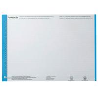 Elba etiketten voor hangmappen voor laden blauw, 1 vel met 27 etiketten