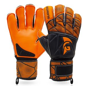 Gladiator Sports Robusto Keepershandschoenen Kids Zwart Oranje