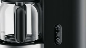 Braun KF 5120 BK koffiezetapparaat Volledig automatisch Combinatiekoffiemachine 1,2 l
